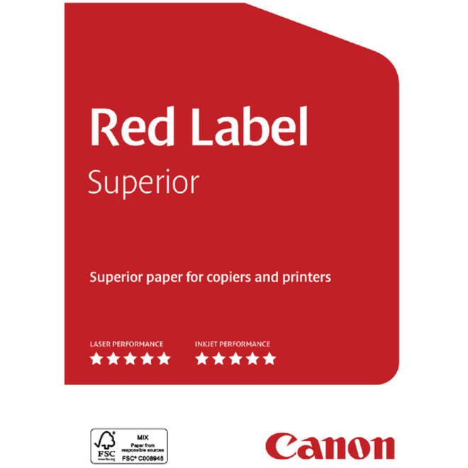 Kopieerpapier Canon Red Label Superior A3 80gr wit 500vel