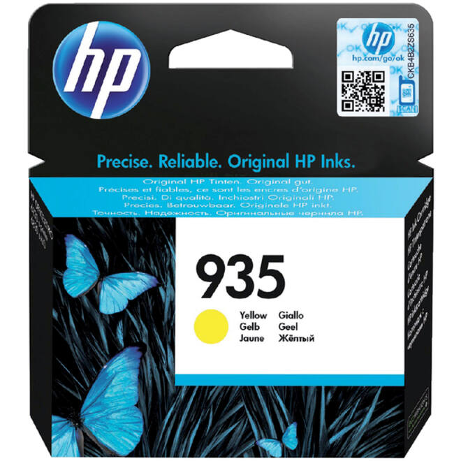 Inktcartridge HP C2P22AE 935 geel