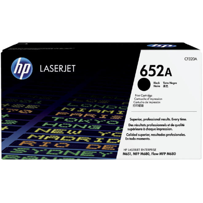 Tonercartridge HP CF320A 652A zwart