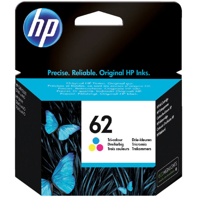 Inktcartridge HP C2P06AE 62 kleur