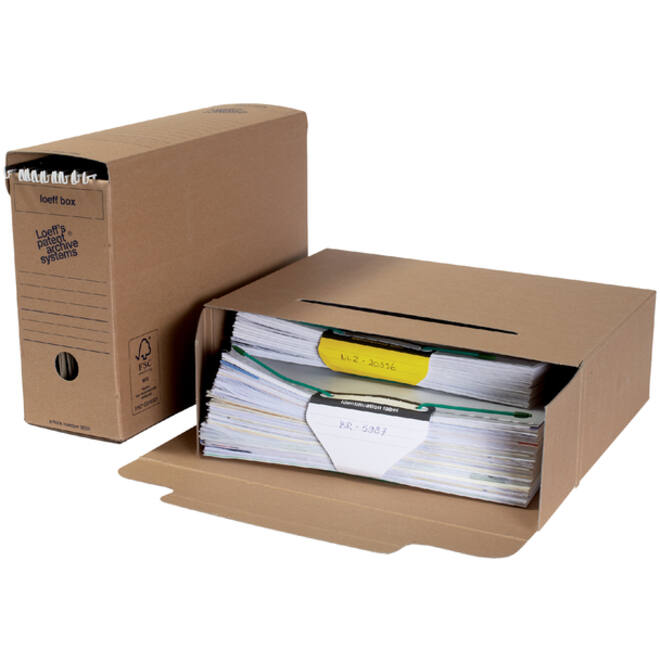 Archiefdoos Loeff's Box 3030 folio 370x260x115mm