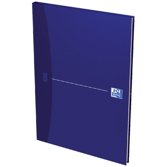 Notitieboek Oxford Office Essentials A4 lijn 192 pagina' s 80gr blauw