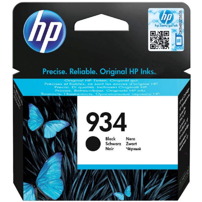 Inktcartridge HP C2P19AE 934 zwart