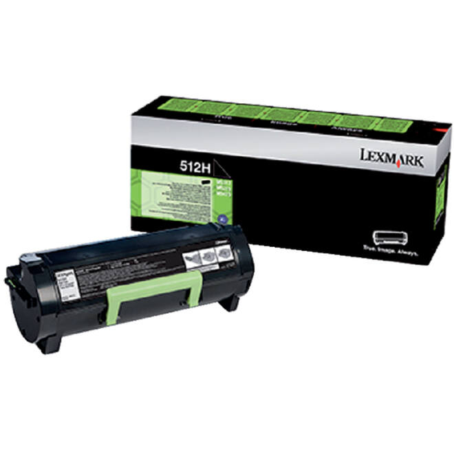 Tonercartridge Lexmark 51F2H00 prebate zwart