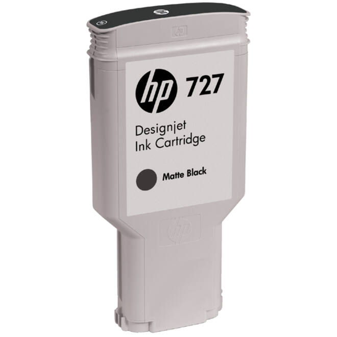 Inktcartridge HP C1Q12A 727 mat zwart