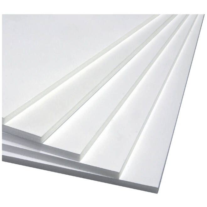 Foamboard A4 2-zijdig 5mm wit