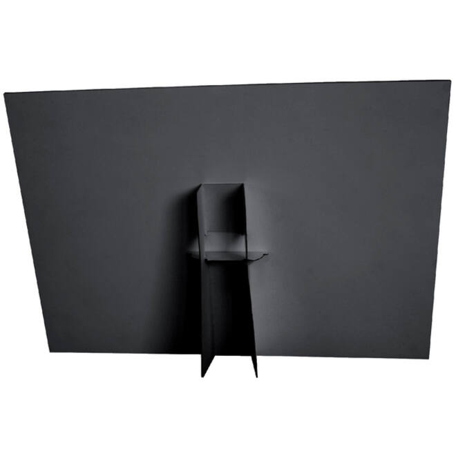 Foamboard steun A3 178X190mm zwart