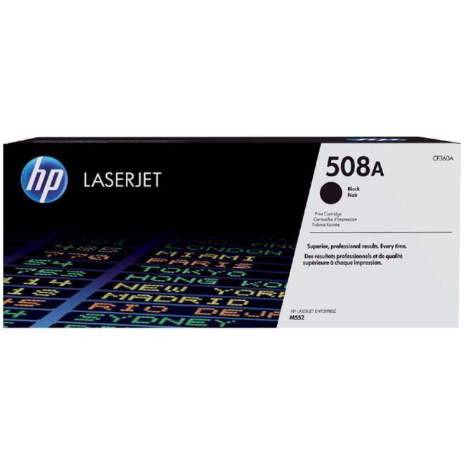 Tonercartridge HP CF360A 508A zwart