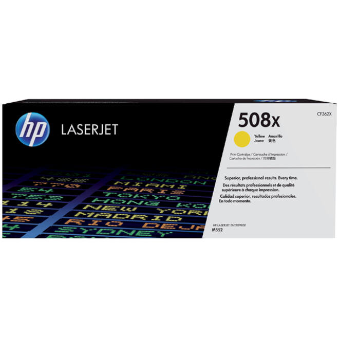 Tonercartridge HP CF362X 508X geel