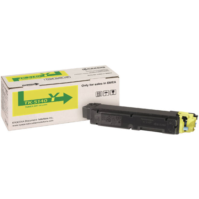 Toner Kyocera TK-5140Y geel
