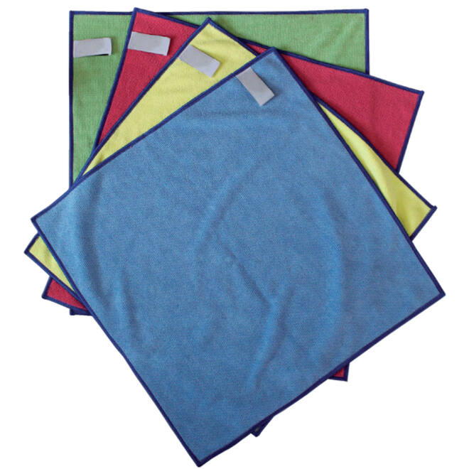 Microvezeldoek Primesource professional 38x38cm geel pak à 10 stuks