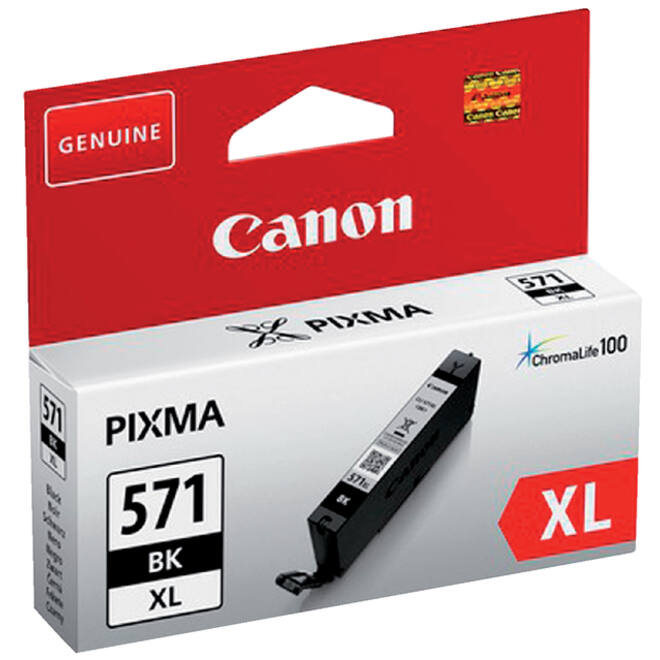 Inktcartridge Canon CLI-571XL zwart