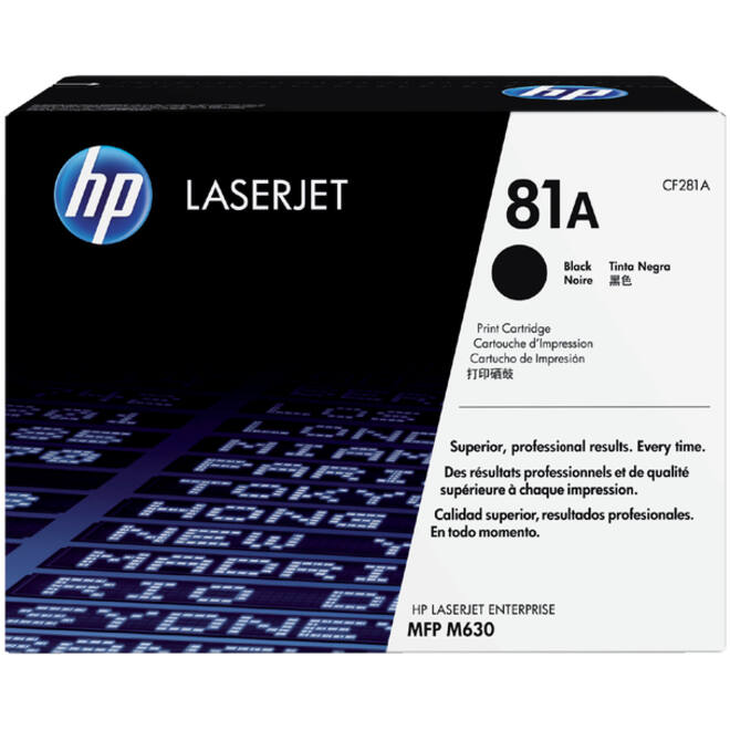 Tonercartridge HP CF281A 81A zwart