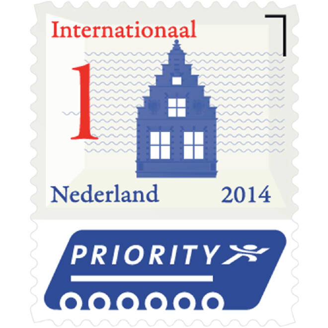Postzegel Internationaal Waarde 1 Echt Hollands zelfklevend set à 50 stuks