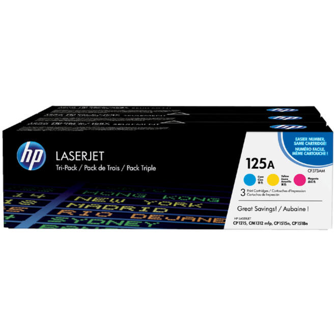 Tonercartridge HP CF373AM 125A 3 kleuren