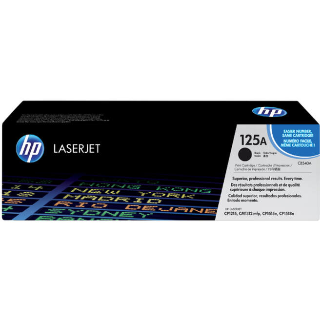 Tonercartridge HP CB540A 125A zwart