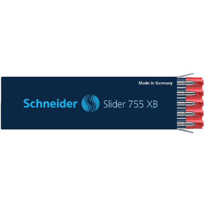 Balpenvulling Schneider 755 Slider Jumbo extra breed rood