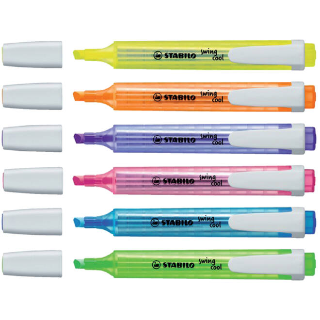 Markeerstift STABILO Swing cool 275/56 roze