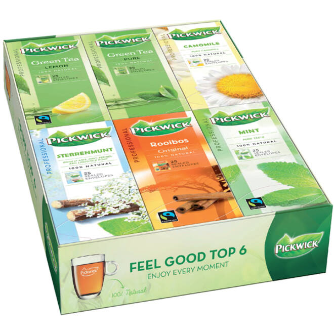 Thee Pickwick multipack original 6x25st feel good