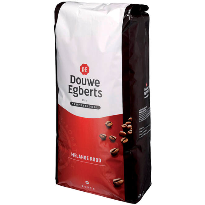Koffie Douwe Egberts bonen Melange Rood 3kg