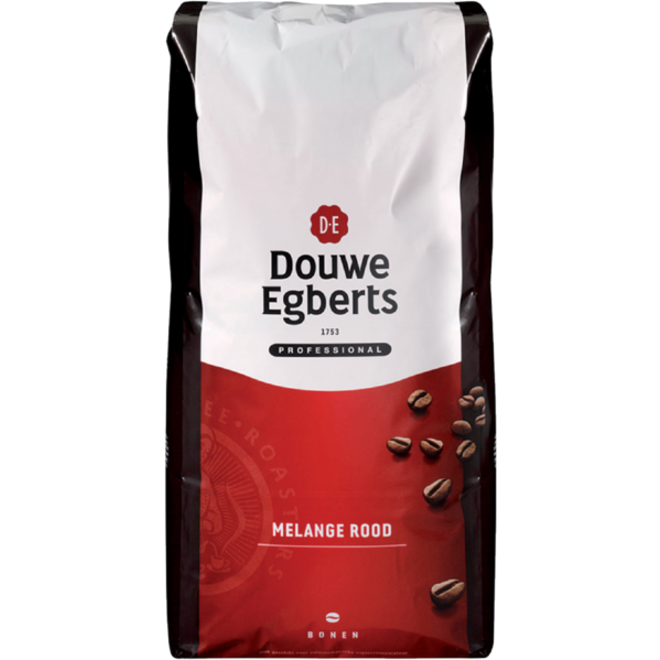 Koffie Douwe Egberts bonen Melange Rood 3kg