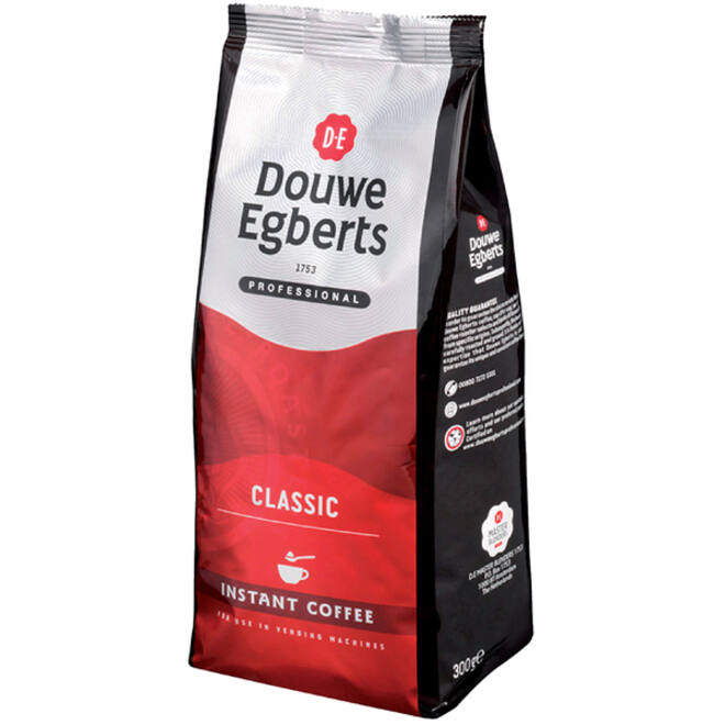 Koffie Douwe Egberts instant Classic 300gr