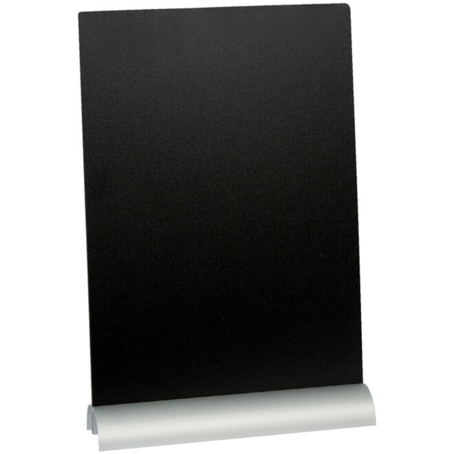 Krijtbord Securit A4 29x21x6cm voet aluminium