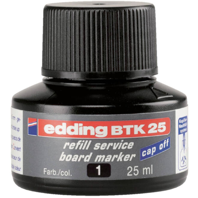 Viltstiftinkt edding BTK25 voor whiteboard zwart