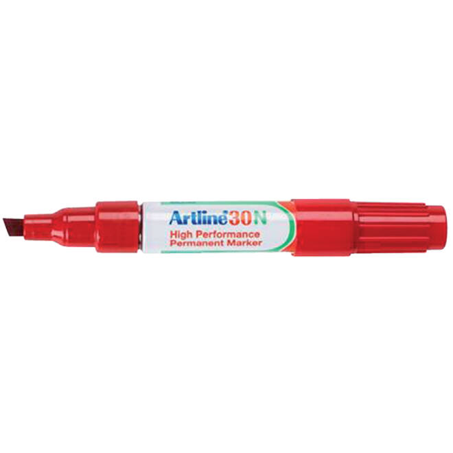 Viltstift Artline 30 schuin 2-5mm rood