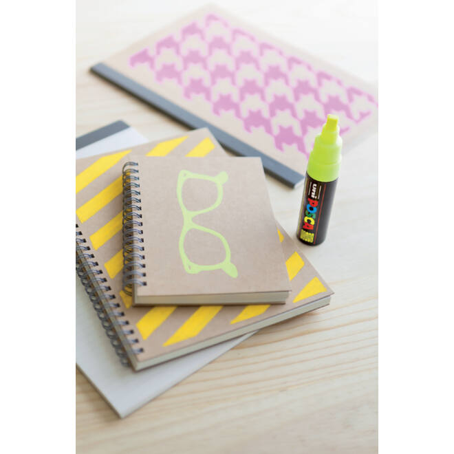 Verfstift Posca PC3M fijn assorti set à 8 stuks