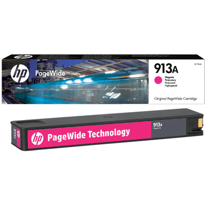 Inktcartridge HP F6T78AE 913A rood