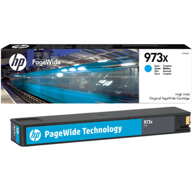 Inktcartridge HP F6T81AE 973X blauw