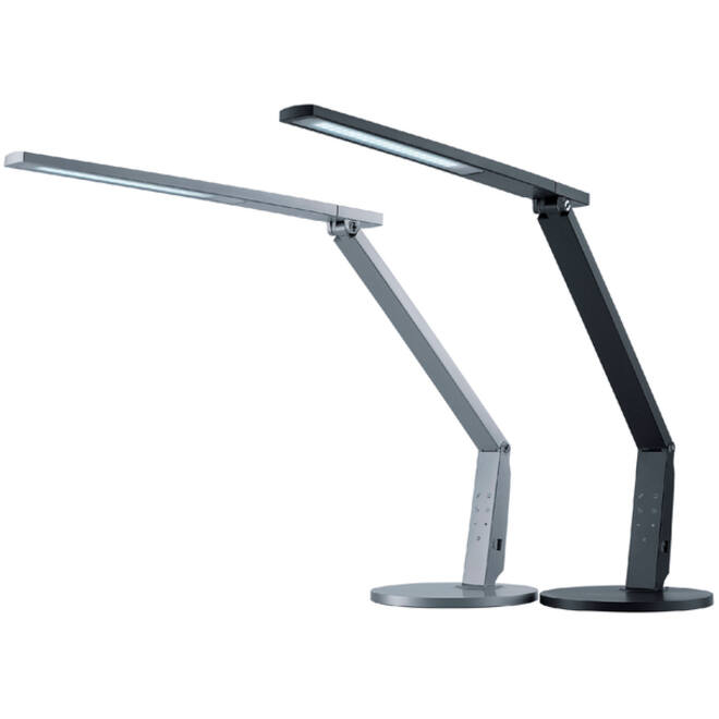 Bureaulamp Hansa led Vario Plus zilvergrijs