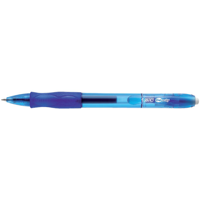 Gelschrijver Bic Gel-ocity medium blauw