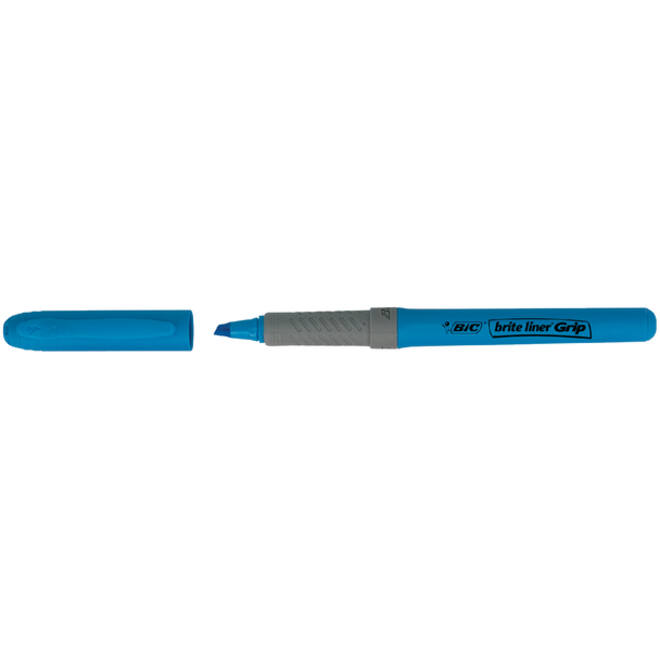 Markeerstift Bic grip assorti etui à 5 stuks