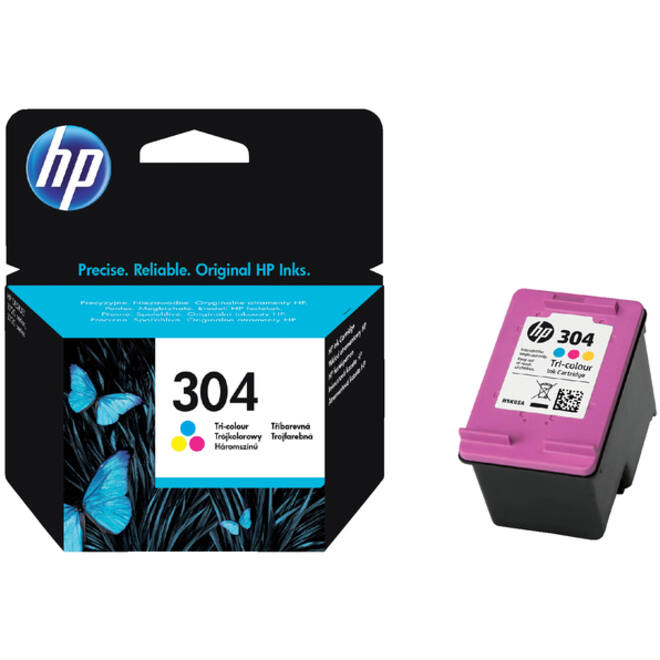 Inktcartridge HP N9K05AE 304 kleur
