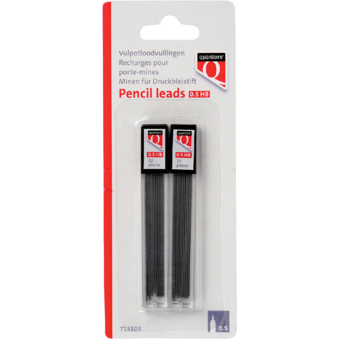 Potloodstift Quantore 0.5mm HB
