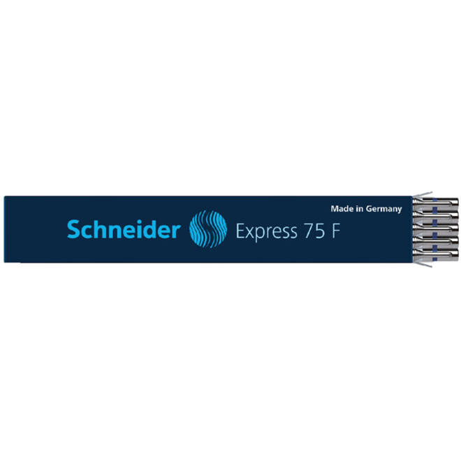 Balpenvulling Schneider Express 75 fijn blauw