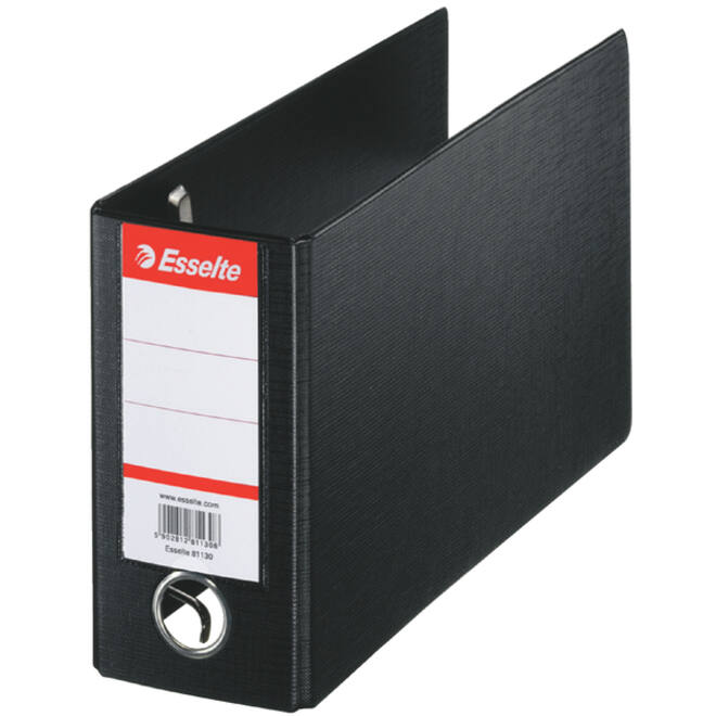 Ordner Esselte giro 80mm PP 16x28cm zwart