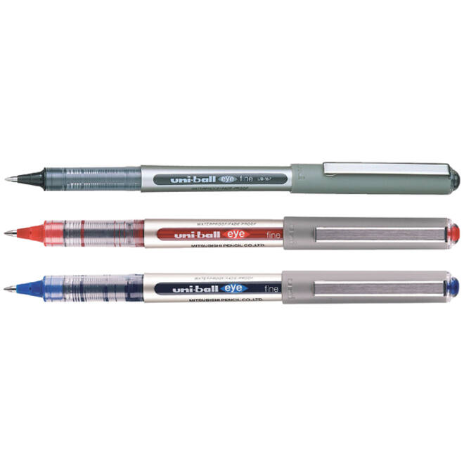 Rollerpen Uni-ball Eye 157B fijn blauw