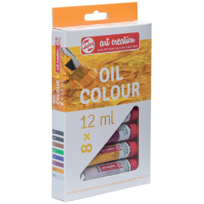Olieverf Talens Art Creation assorti blister à 8stuks