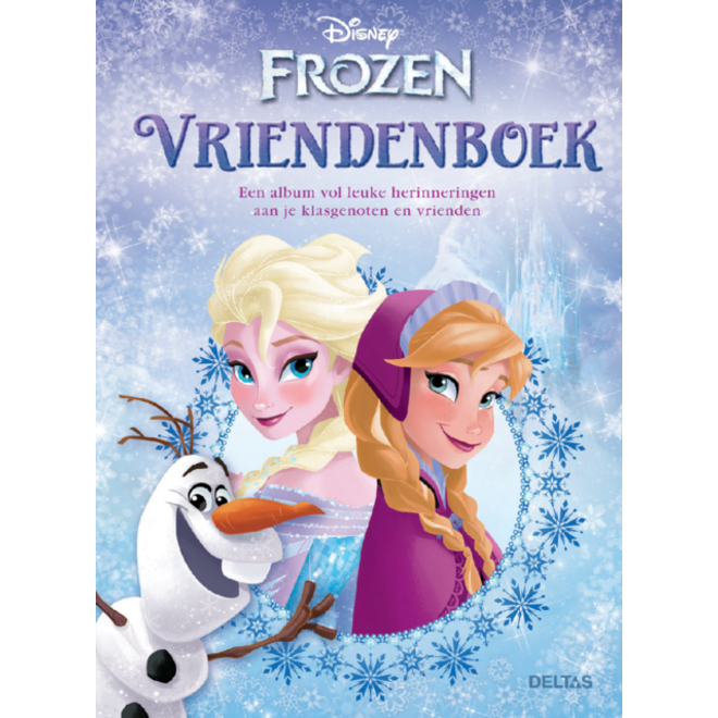 Vriendenboek Deltas Disney Frozen
