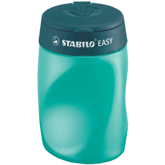 Puntenslijper STABILO Easy 4502 3 in 1 rechtshandig petrol