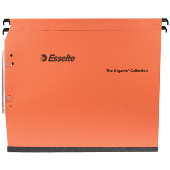 Hangmap Esselte Orgarex Dual lateraal 345x275x30 oranje