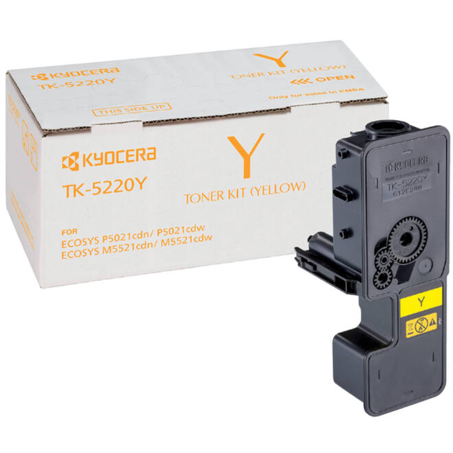 Toner Kyocera TK-5220Y geel