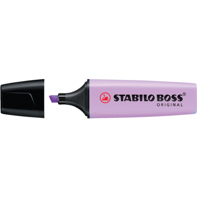 Markeerstift STABILO BOSS Original 70/4 pastel assorti etui à 4 stuks