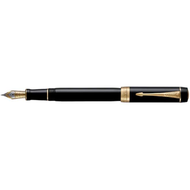 Vulpen Parker Duofold Classic black 18k GT medium