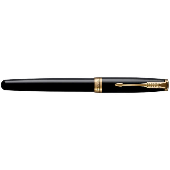 Vulpen Parker Sonnet black lacquer GT fijn