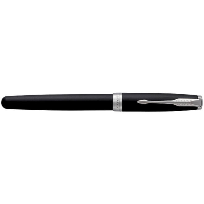 Vulpen Parker Sonnet matte black lacquer CT medium