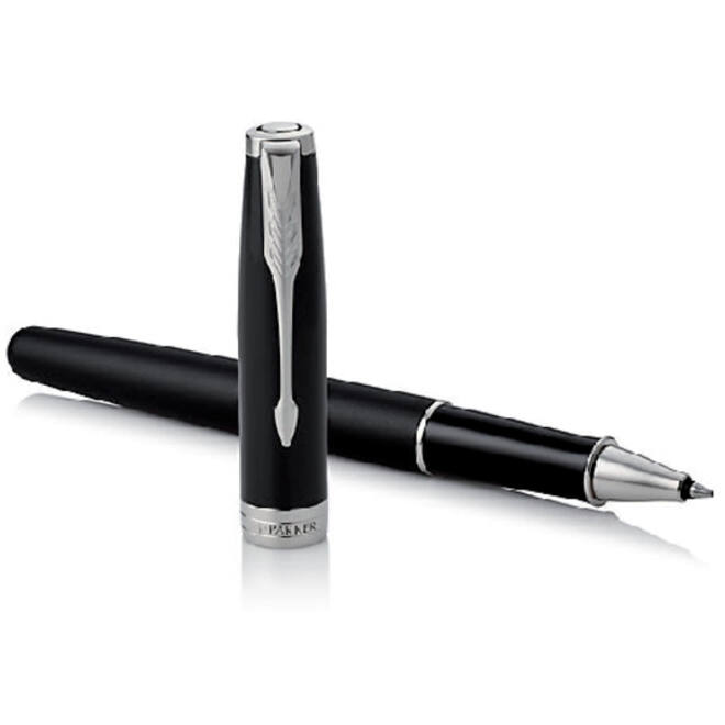 Rollerpen Parker Sonnet matte black CT fijn